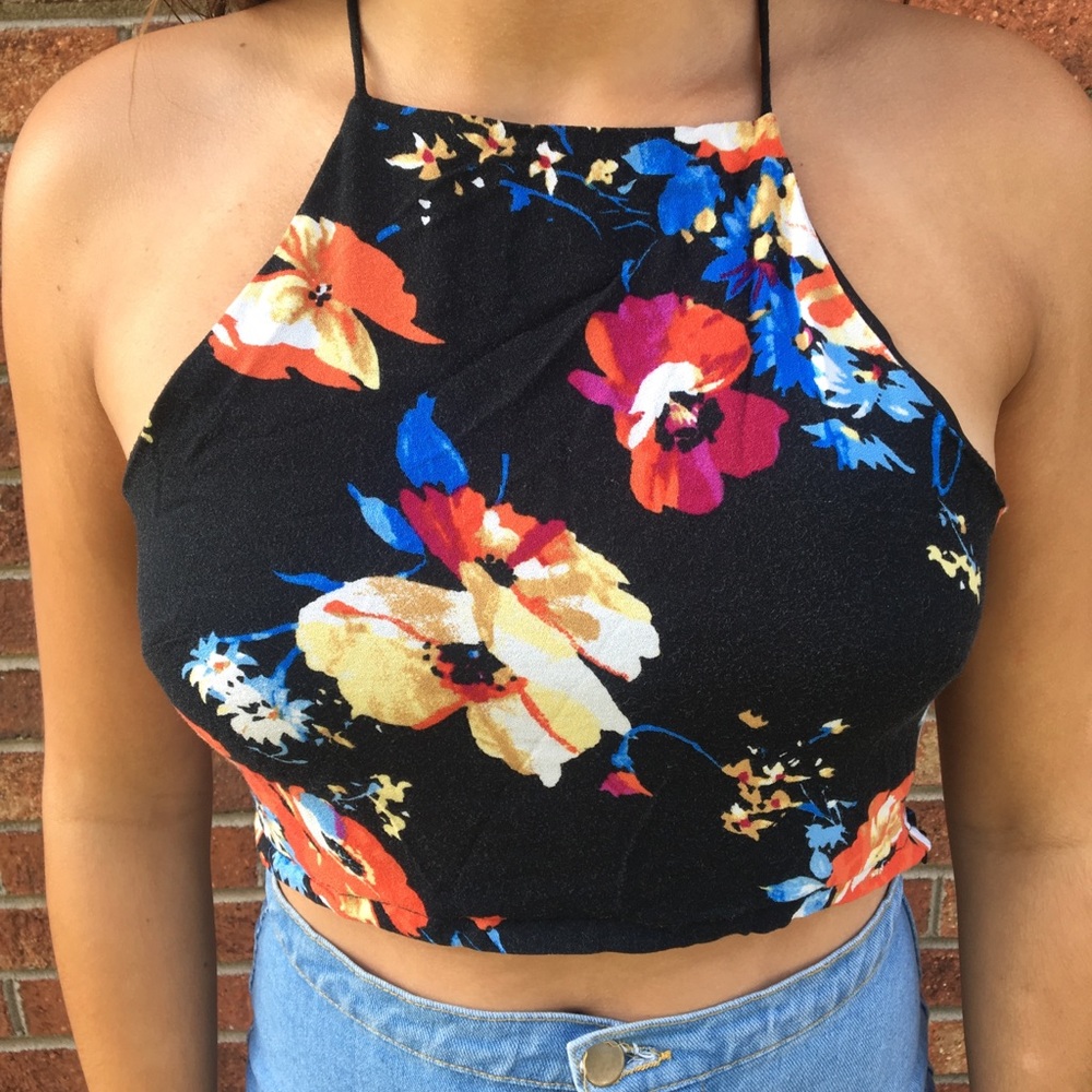 SOLD SOLD House of Harlow 1960 halter top